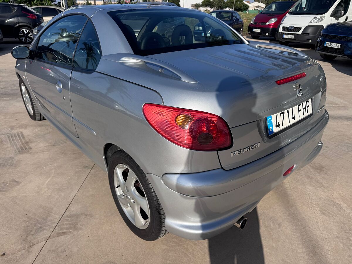 PEUGEOT 206CC 1.6 AUTO CONVERTIBLE SPANISH LHD IN SPAIN ONLY 35000 MILES 2006